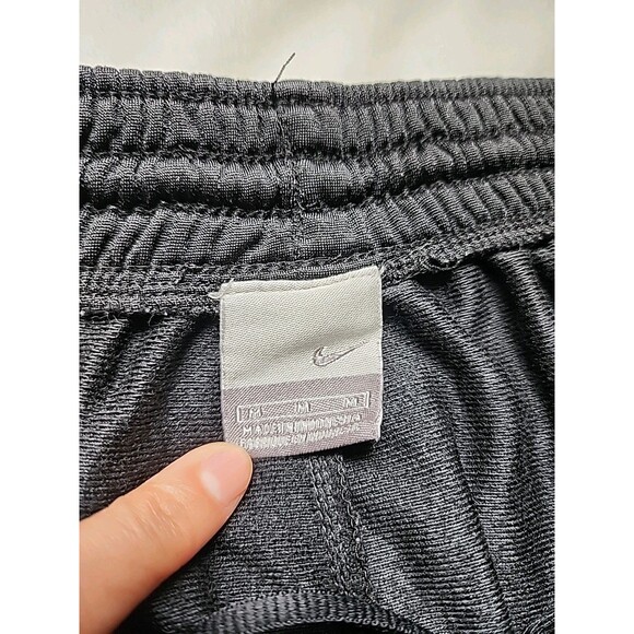 Vtg 90s Y2K 2000s Nike Sz Medium Thick DAZZLE Jock Tear Snap Jogger Track Pants - Picture 3 of 12